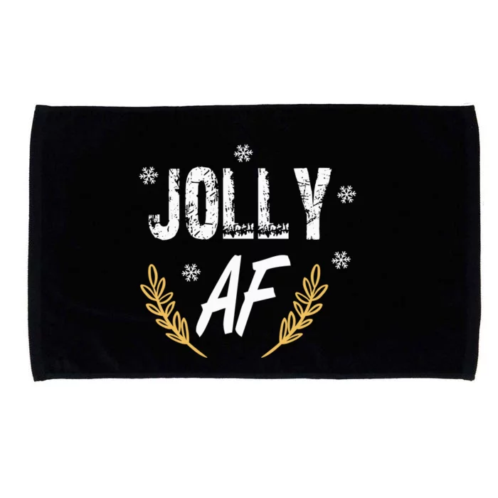 Jolly Af | Merry Xmas Microfiber Hand Towel