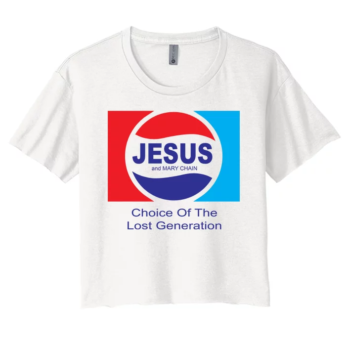 Jesus And Mary Chain Lost Generation Women's Crop Top Tee