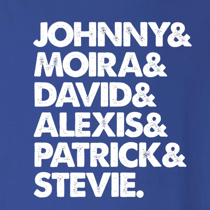 Johnny And Moira And David And Alexis And Patrick And Stevie Great Gift Toddler Long Sleeve Shirt