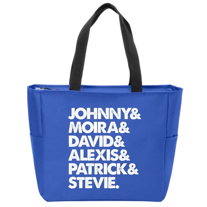 Johnny And Moira And David And Alexis And Patrick And Stevie Great Gift Zip Tote Bag