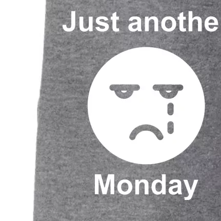 Just Another Monday Sad Face Doggie 3-End Fleece Hoodie