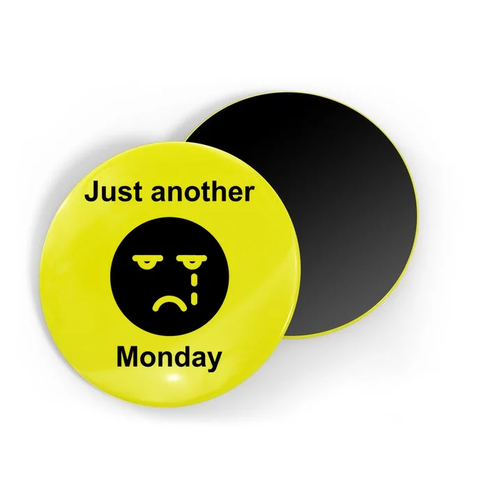 Just Another Monday Sad Face Magnet