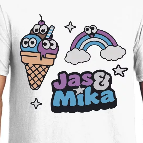 Jas And Mika Candyland Pajama Set