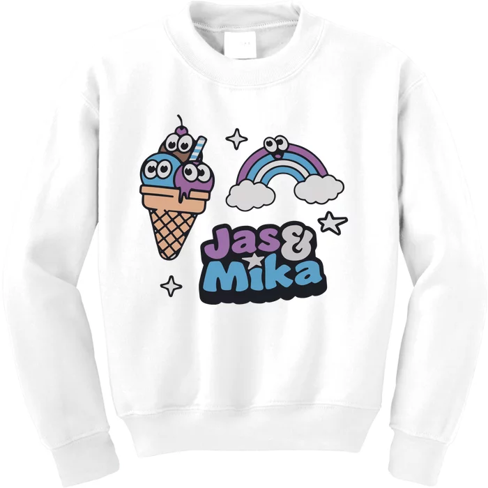 Jas And Mika Candyland Kids Sweatshirt