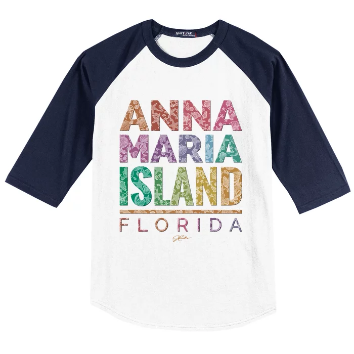 Jcombs: Anna Maria Island Florida Gift Baseball Sleeve Shirt