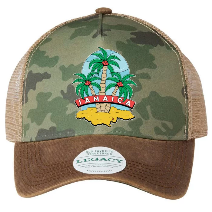 Jamaica Beach Legacy Tie Dye Trucker Hat