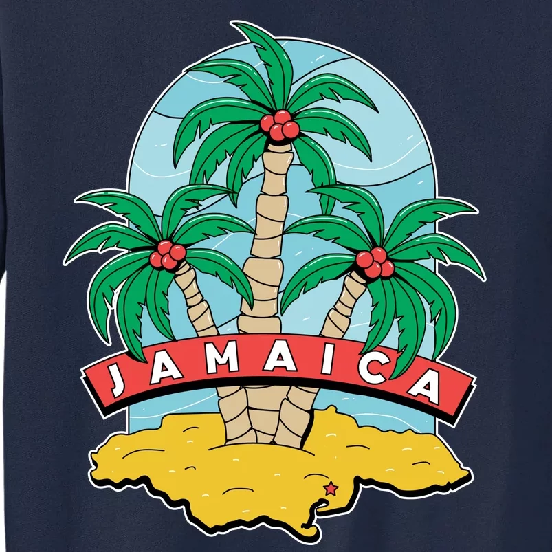 Jamaica Beach Tall Sweatshirt