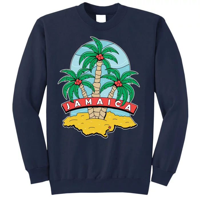 Jamaica Beach Tall Sweatshirt