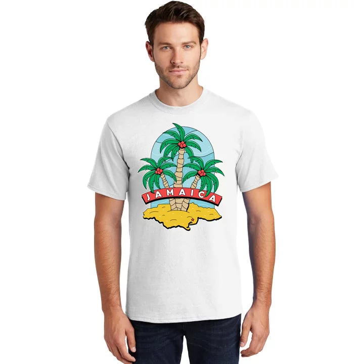 Jamaica Beach Tall T-Shirt