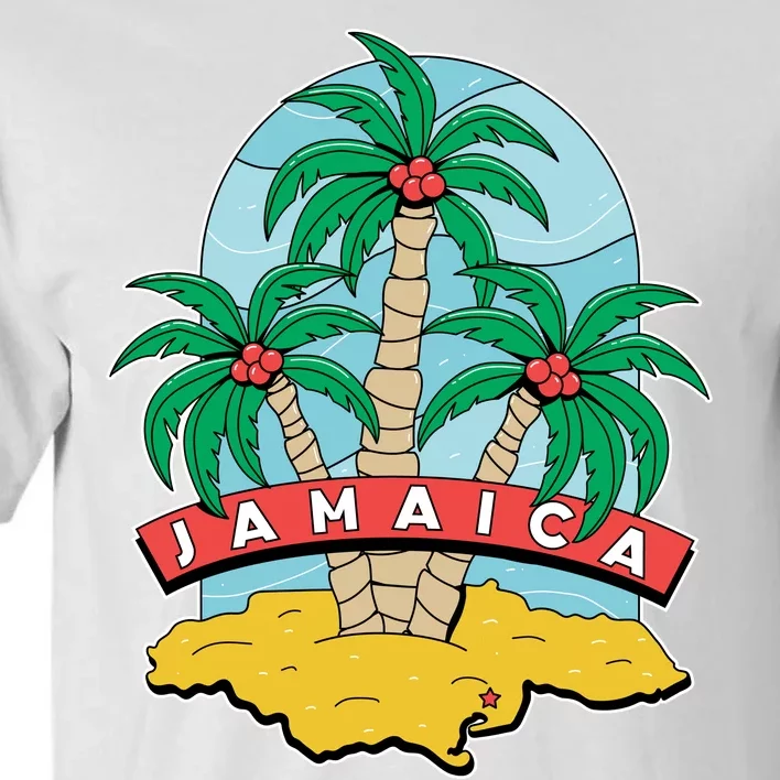 Jamaica Beach Tall T-Shirt