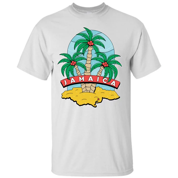 Jamaica Beach Tall T-Shirt