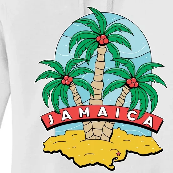 Jamaica Beach Women's Pullover Hoodie