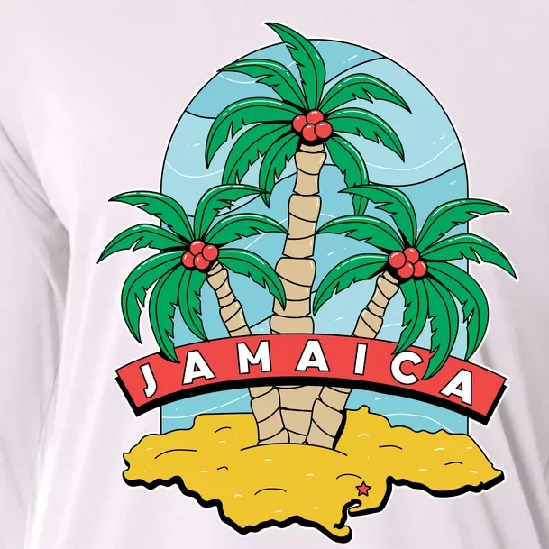 Jamaica Beach Cooling Performance Long Sleeve Crew