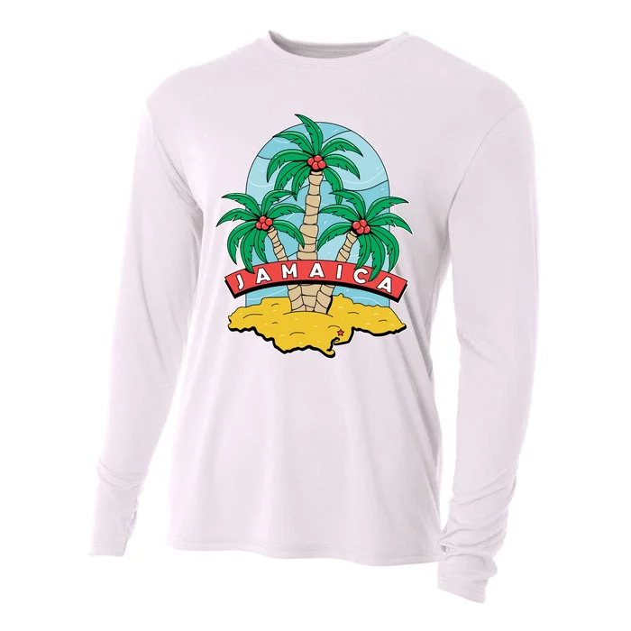 Jamaica Beach Cooling Performance Long Sleeve Crew