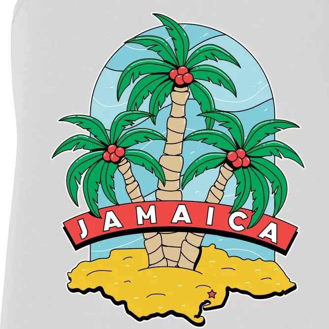 Jamaica Beach Women's Racerback Tank