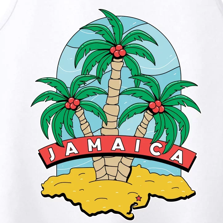 Jamaica Beach Performance Tank