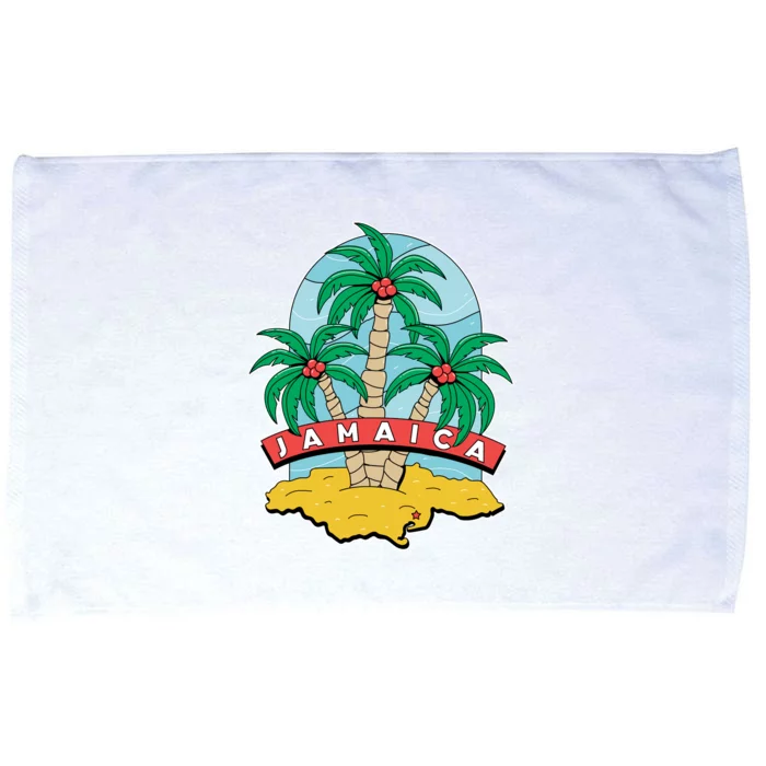 Jamaica Beach Microfiber Hand Towel