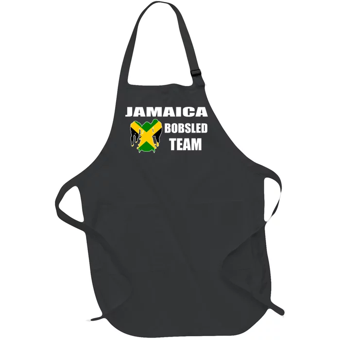 Jamaica Bobsled Team Full-Length Apron With Pocket