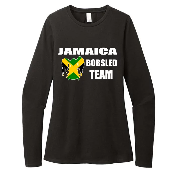 Jamaica Bobsled Team Womens CVC Long Sleeve Shirt