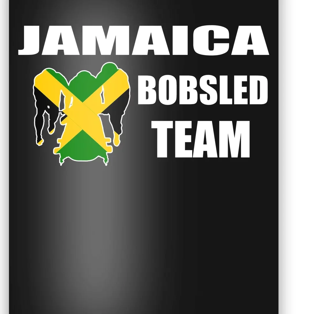 Jamaica Bobsled Team Poster