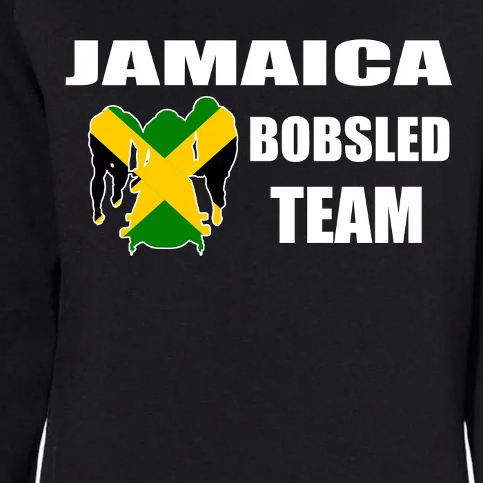 Jamaica Bobsled Team Womens California Wash Sweatshirt