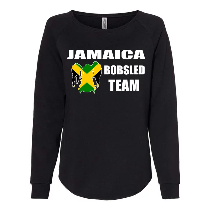 Jamaica Bobsled Team Womens California Wash Sweatshirt