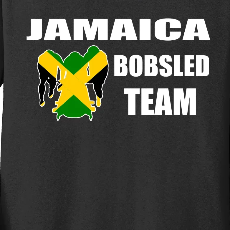 Jamaica Bobsled Team Kids Long Sleeve Shirt