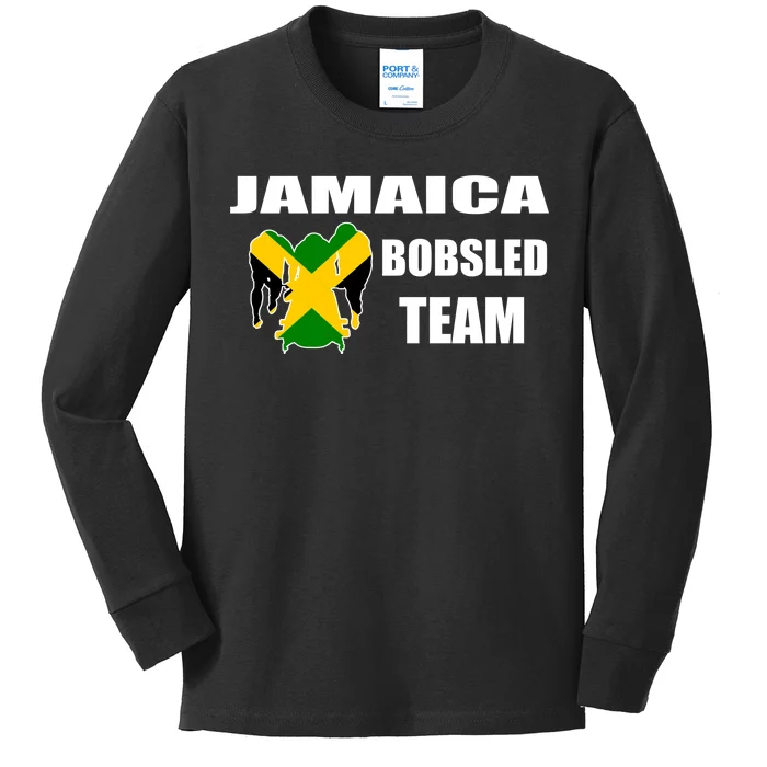 Jamaica Bobsled Team Kids Long Sleeve Shirt