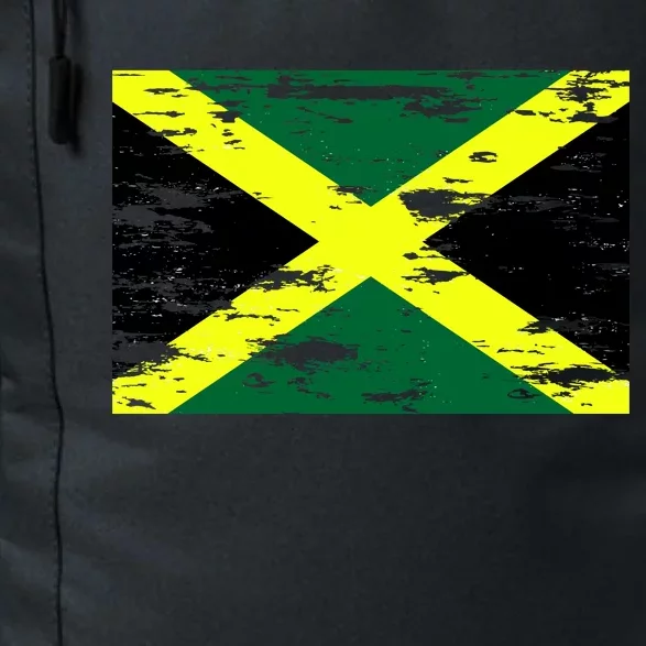 Jamaica Distressed Flag Daily Commute Backpack