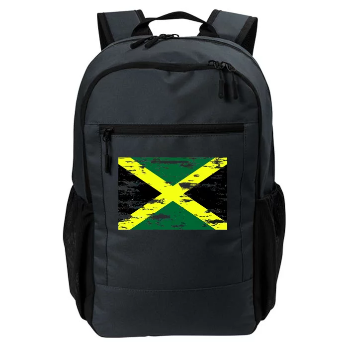 Jamaica Distressed Flag Daily Commute Backpack