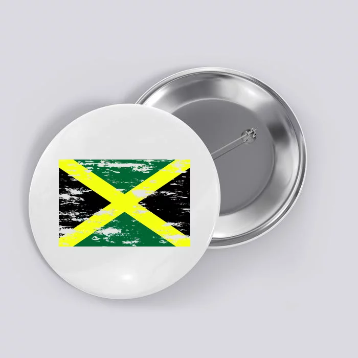 Jamaica Distressed Flag Button