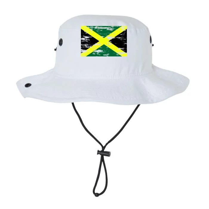 Jamaica Distressed Flag Legacy Cool Fit Booney Bucket Hat