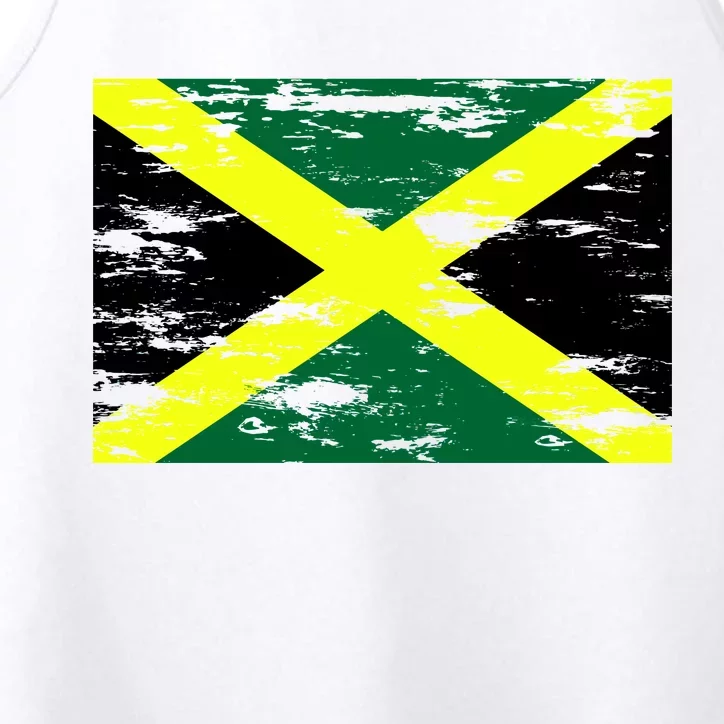 Jamaica Distressed Flag Performance Tank