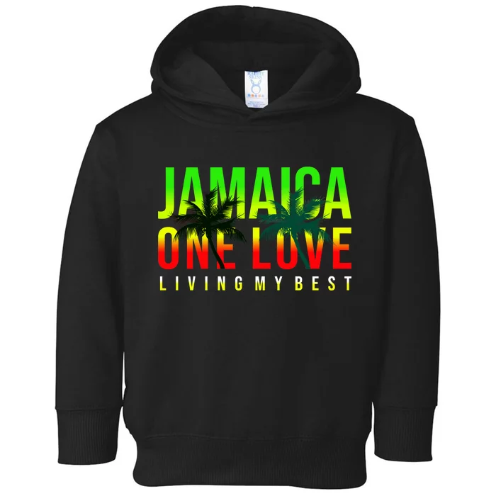 Jamaica One Love Toddler Hoodie