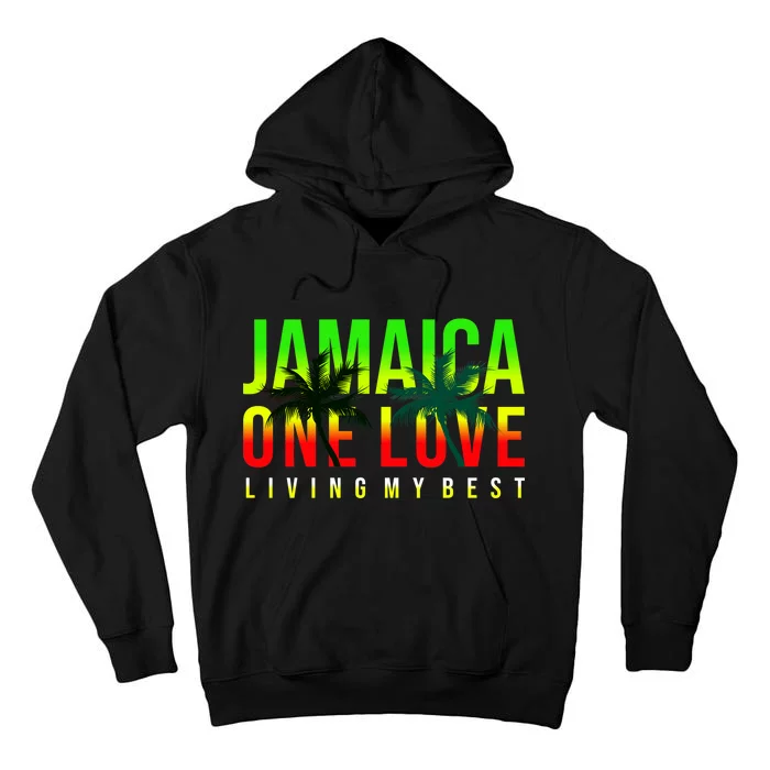 Jamaica One Love Tall Hoodie