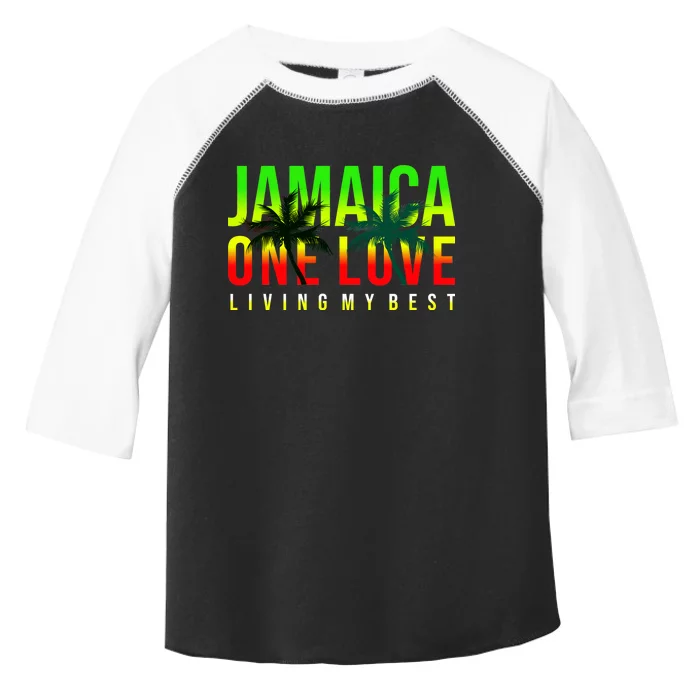 Jamaica One Love Toddler Fine Jersey T-Shirt