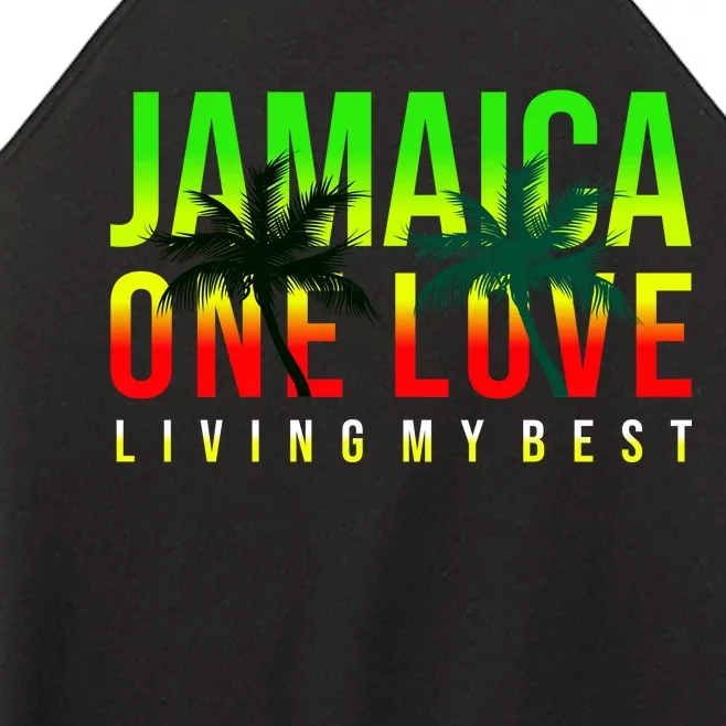 Jamaica One Love Women’s Perfect Tri Rocker Tank