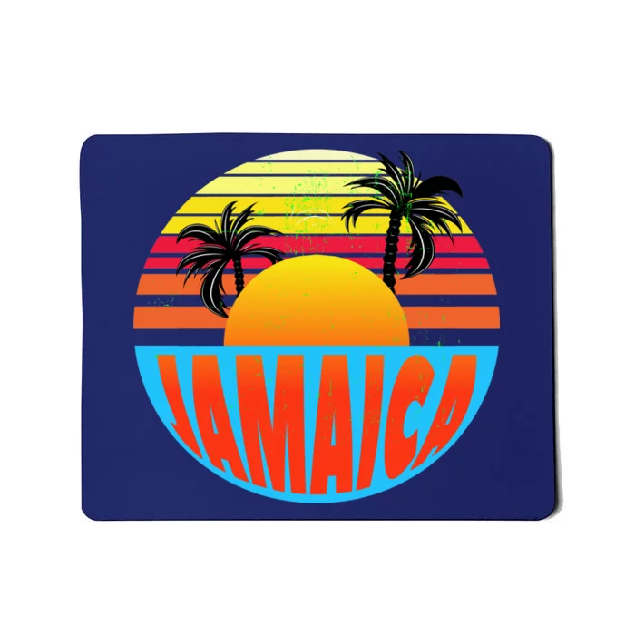 Jamaica Retro Circle Mousepad