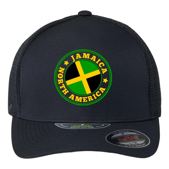 Jamaica Seal Flexfit Unipanel Trucker Cap