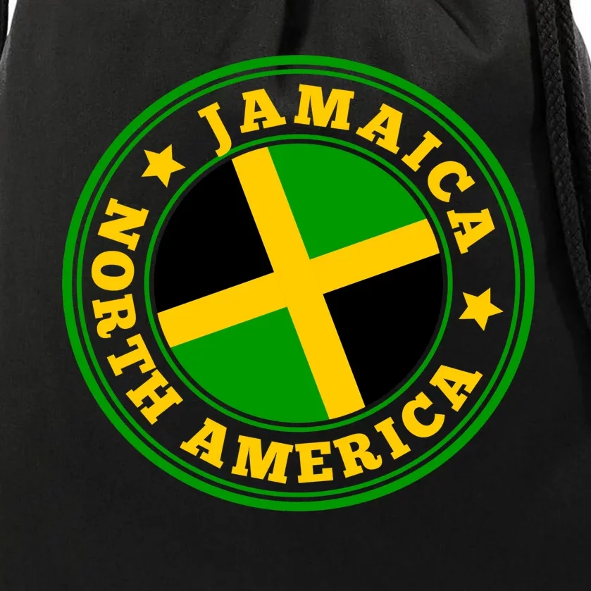 Jamaica Seal Drawstring Bag