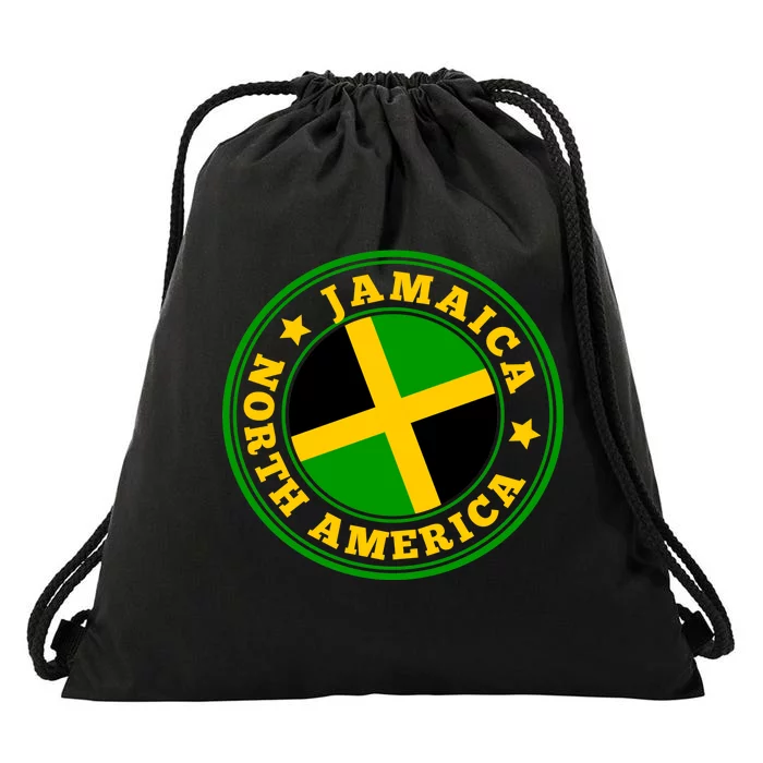 Jamaica Seal Drawstring Bag