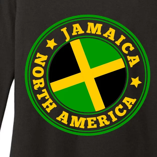 Jamaica Seal Womens CVC Long Sleeve Shirt