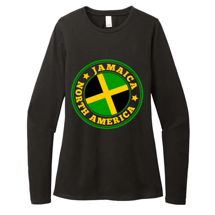 Jamaica Seal Womens CVC Long Sleeve Shirt