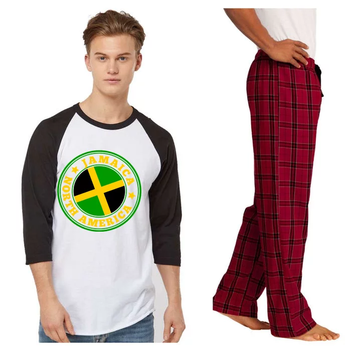 Jamaica Seal Raglan Sleeve Pajama Set