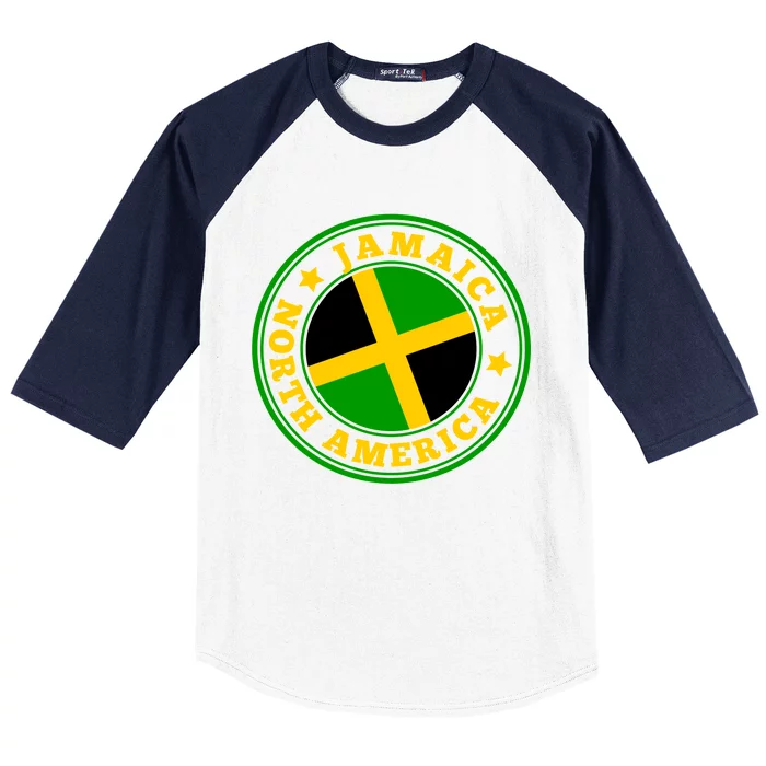 Jamaica Seal Baseball Sleeve Shirt