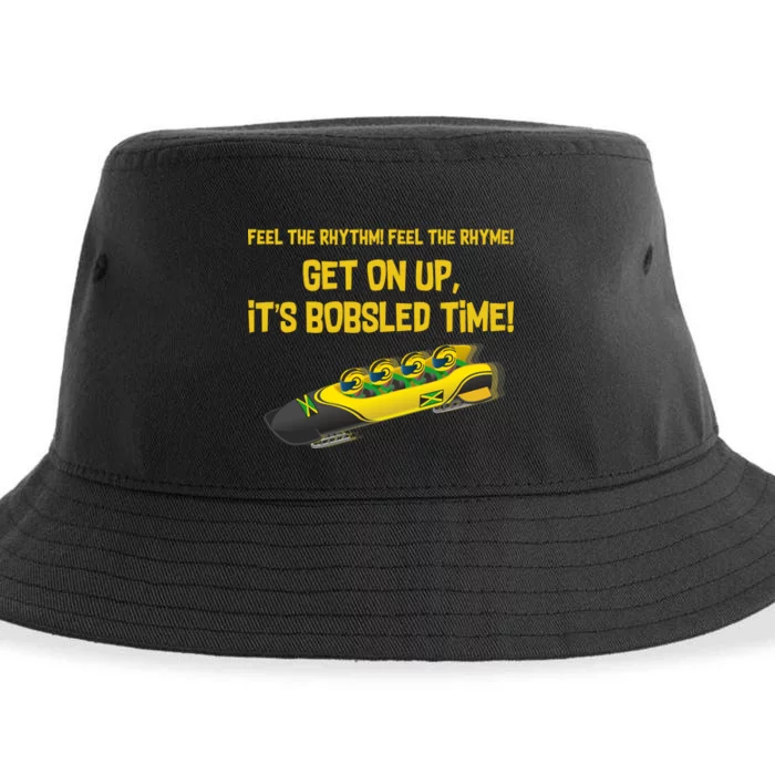 Jamaican Bobsled Team Sustainable Bucket Hat