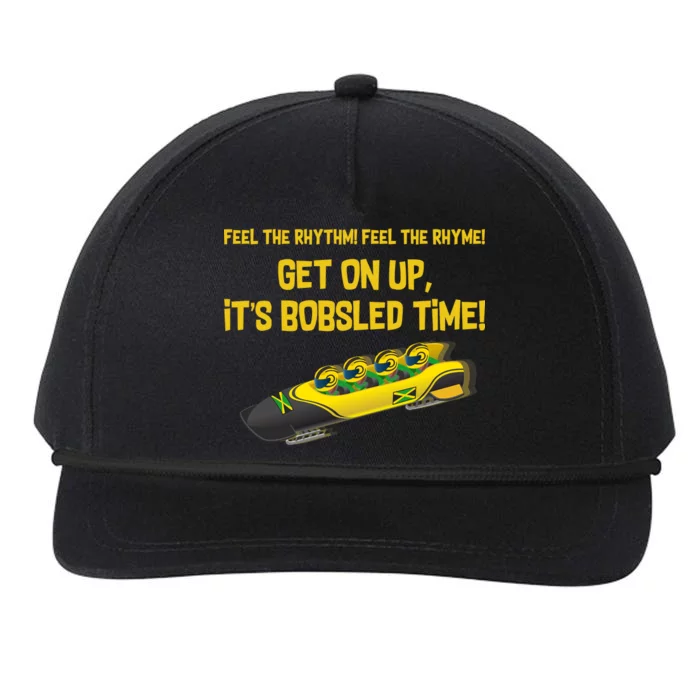 Jamaican Bobsled Team Snapback Five-Panel Rope Hat