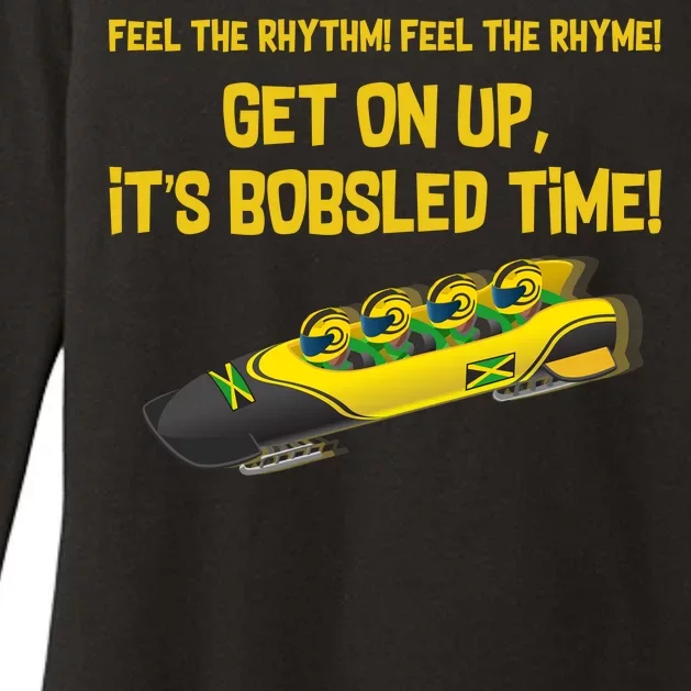 Jamaican Bobsled Team Womens CVC Long Sleeve Shirt