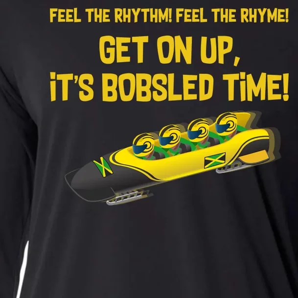 Jamaican Bobsled Team Cooling Performance Long Sleeve Crew