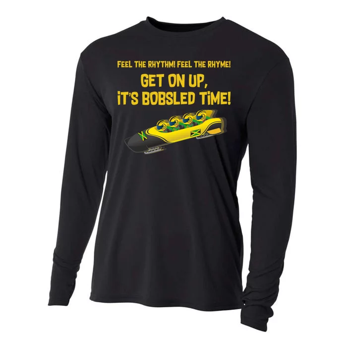 Jamaican Bobsled Team Cooling Performance Long Sleeve Crew